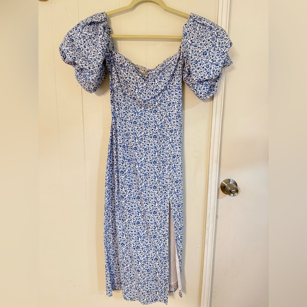 H&M Floral Midi Dress